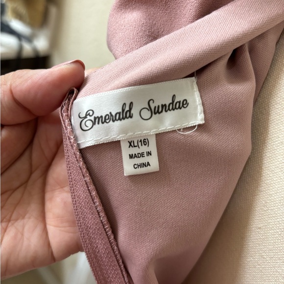 Emerald Sundae Big Girls Sleeveless A-Line Dress - Picture 4 of 8